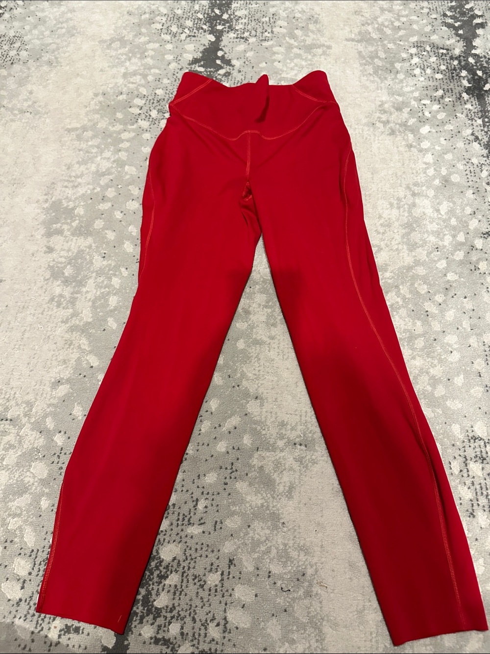 lululemon athletica Red Seam-Detail Leggings